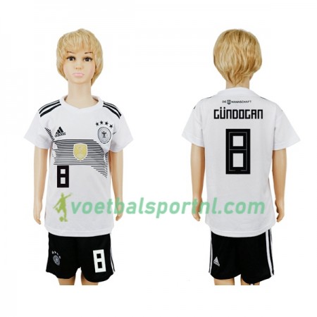 Duitsland Gundogan 8 Kind Thuis Tenue WK voetbal 2018